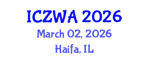 International Conference on Zoology and Wild Animals (ICZWA) March 02, 2026 - Haifa, Israel International Conference on Zoology and Wild Animals (ICZWA) March 02, 2026 - Haifa, Israel