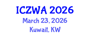 International Conference on Zoology and Wild Animals (ICZWA) March 23, 2026 - Kuwait, Kuwait International Conference on Zoology and Wild Animals (ICZWA) March 23, 2026 - Kuwait, Kuwait
