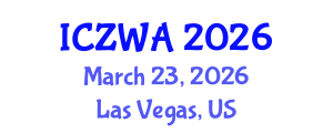 International Conference on Zoology and Wild Animals (ICZWA) March 23, 2026 - Las Vegas, United States International Conference on Zoology and Wild Animals (ICZWA) March 23, 2026 - Las Vegas, United States