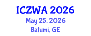 International Conference on Zoology and Wild Animals (ICZWA) May 25, 2026 - Batumi, Georgia International Conference on Zoology and Wild Animals (ICZWA) May 25, 2026 - Batumi, Georgia