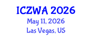 International Conference on Zoology and Wild Animals (ICZWA) May 11, 2026 - Las Vegas, United States International Conference on Zoology and Wild Animals (ICZWA) May 11, 2026 - Las Vegas, United States