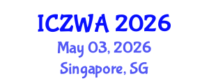 International Conference on Zoology and Wild Animals (ICZWA) May 03, 2026 - Singapore, Singapore