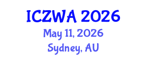 International Conference on Zoology and Wild Animals (ICZWA) May 11, 2026 - Sydney, Australia International Conference on Zoology and Wild Animals (ICZWA) May 11, 2026 - Sydney, Australia