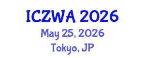 International Conference on Zoology and Wild Animals (ICZWA) May 25, 2026 - Tokyo, Japan International Conference on Zoology and Wild Animals (ICZWA) May 25, 2026 - Tokyo, Japan