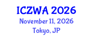 International Conference on Zoology and Wild Animals (ICZWA) November 11, 2026 - Tokyo, Japan