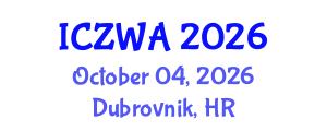 International Conference on Zoology and Wild Animals (ICZWA) October 04, 2026 - Dubrovnik, Croatia International Conference on Zoology and Wild Animals (ICZWA) October 04, 2026 - Dubrovnik, Croatia