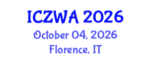 International Conference on Zoology and Wild Animals (ICZWA) October 04, 2026 - Florence, Italy International Conference on Zoology and Wild Animals (ICZWA) October 04, 2026 - Florence, Italy