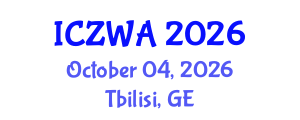 International Conference on Zoology and Wild Animals (ICZWA) October 04, 2026 - Tbilisi, Georgia International Conference on Zoology and Wild Animals (ICZWA) October 04, 2026 - Tbilisi, Georgia