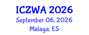 International Conference on Zoology and Wild Animals (ICZWA) September 06, 2026 - Málaga, Spain International Conference on Zoology and Wild Animals (ICZWA) September 06, 2026 - Málaga, Spain