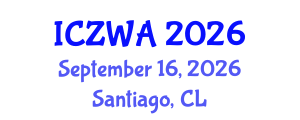 International Conference on Zoology and Wild Animals (ICZWA) September 16, 2026 - Santiago, Chile International Conference on Zoology and Wild Animals (ICZWA) September 16, 2026 - Santiago, Chile