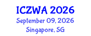 International Conference on Zoology and Wild Animals (ICZWA) September 09, 2026 - Singapore, Singapore International Conference on Zoology and Wild Animals (ICZWA) September 09, 2026 - Singapore, Singapore