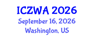 International Conference on Zoology and Wild Animals (ICZWA) September 16, 2026 - Washington, United States International Conference on Zoology and Wild Animals (ICZWA) September 16, 2026 - Washington, United States