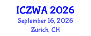 International Conference on Zoology and Wild Animals (ICZWA) September 16, 2026 - Zurich, Switzerland International Conference on Zoology and Wild Animals (ICZWA) September 16, 2026 - Zurich, Switzerland