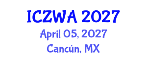 International Conference on Zoology and Wild Animals (ICZWA) April 05, 2027 - Cancún, Mexico International Conference on Zoology and Wild Animals (ICZWA) April 05, 2027 - Cancún, Mexico