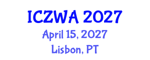 International Conference on Zoology and Wild Animals (ICZWA) April 15, 2027 - Lisbon, Portugal International Conference on Zoology and Wild Animals (ICZWA) April 15, 2027 - Lisbon, Portugal