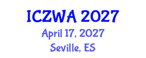 International Conference on Zoology and Wild Animals (ICZWA) April 17, 2027 - Seville, Spain International Conference on Zoology and Wild Animals (ICZWA) April 17, 2027 - Seville, Spain