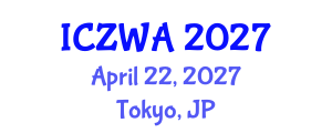 International Conference on Zoology and Wild Animals (ICZWA) April 22, 2027 - Tokyo, Japan