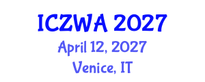 International Conference on Zoology and Wild Animals (ICZWA) April 12, 2027 - Venice, Italy International Conference on Zoology and Wild Animals (ICZWA) April 12, 2027 - Venice, Italy