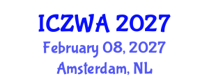 International Conference on Zoology and Wild Animals (ICZWA) February 08, 2027 - Amsterdam, Netherlands International Conference on Zoology and Wild Animals (ICZWA) February 08, 2027 - Amsterdam, Netherlands