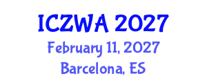 International Conference on Zoology and Wild Animals (ICZWA) February 11, 2027 - Barcelona, Spain International Conference on Zoology and Wild Animals (ICZWA) February 11, 2027 - Barcelona, Spain