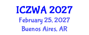 International Conference on Zoology and Wild Animals (ICZWA) February 25, 2027 - Buenos Aires, Argentina International Conference on Zoology and Wild Animals (ICZWA) February 25, 2027 - Buenos Aires, Argentina