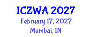 International Conference on Zoology and Wild Animals (ICZWA) February 17, 2027 - Mumbai, India International Conference on Zoology and Wild Animals (ICZWA) February 17, 2027 - Mumbai, India