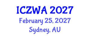 International Conference on Zoology and Wild Animals (ICZWA) February 25, 2027 - Sydney, Australia International Conference on Zoology and Wild Animals (ICZWA) February 25, 2027 - Sydney, Australia