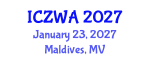 International Conference on Zoology and Wild Animals (ICZWA) January 23, 2027 - Maldives, Maldives International Conference on Zoology and Wild Animals (ICZWA) January 23, 2027 - Maldives, Maldives