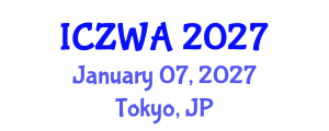 International Conference on Zoology and Wild Animals (ICZWA) January 07, 2027 - Tokyo, Japan International Conference on Zoology and Wild Animals (ICZWA) January 07, 2027 - Tokyo, Japan