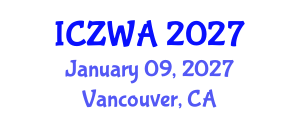 International Conference on Zoology and Wild Animals (ICZWA) January 09, 2027 - Vancouver, Canada International Conference on Zoology and Wild Animals (ICZWA) January 09, 2027 - Vancouver, Canada