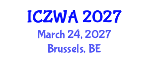 International Conference on Zoology and Wild Animals (ICZWA) March 24, 2027 - Brussels, Belgium International Conference on Zoology and Wild Animals (ICZWA) March 24, 2027 - Brussels, Belgium