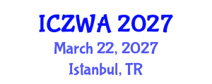 International Conference on Zoology and Wild Animals (ICZWA) March 22, 2027 - Istanbul, Turkey International Conference on Zoology and Wild Animals (ICZWA) March 22, 2027 - Istanbul, Turkey