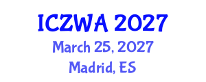 International Conference on Zoology and Wild Animals (ICZWA) March 25, 2027 - Madrid, Spain International Conference on Zoology and Wild Animals (ICZWA) March 25, 2027 - Madrid, Spain