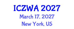 International Conference on Zoology and Wild Animals (ICZWA) March 17, 2027 - New York, United States International Conference on Zoology and Wild Animals (ICZWA) March 17, 2027 - New York, United States