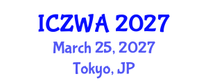 International Conference on Zoology and Wild Animals (ICZWA) March 25, 2027 - Tokyo, Japan International Conference on Zoology and Wild Animals (ICZWA) March 25, 2027 - Tokyo, Japan
