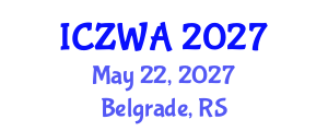 International Conference on Zoology and Wild Animals (ICZWA) May 22, 2027 - Belgrade, Serbia International Conference on Zoology and Wild Animals (ICZWA) May 22, 2027 - Belgrade, Serbia