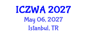 International Conference on Zoology and Wild Animals (ICZWA) May 06, 2027 - Istanbul, Turkey International Conference on Zoology and Wild Animals (ICZWA) May 06, 2027 - Istanbul, Turkey