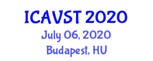 International Congress on Advances of Veterinary Sciences and Techniques (ICAVST) July 06, 2020 - Budapest, Hungary