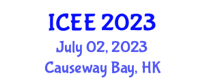 International Council on Electrical Engineering Conference (ICEE) July 02, 2023 - Causeway Bay, Hong Kong