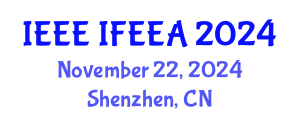 International Forum on Electrical Engineering and Automation (IEEE IFEEA) November 22, 2024 - Shenzhen, China