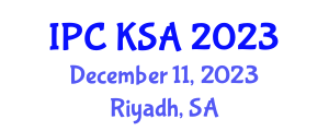 International Infection Prevention and Control Conference (IPC KSA) December 11, 2023 - Riyadh, Saudi Arabia International Infection Prevention and Control Conference (IPC KSA) December 11, 2023 - Riyadh, Saudi Arabia