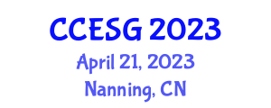 International Joint Conference on Clean Energy and Smart Grid (CCESG) April 21, 2023 - Nanning, China