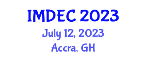 International Maritime Defense Exhibition and Conference (IMDEC) July 12, 2023 - Accra, Ghana
