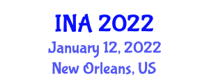 International Neurotoxin Association (INA) January 12, 2022 - New Orleans, United States