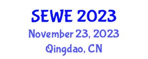 International Symposium on Energy, Water and Environment (SEWE) November 23, 2023 - Qingdao, China International Symposium on Energy, Water and Environment (SEWE) November 23, 2023 - Qingdao, China