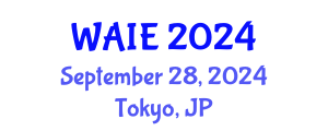 International Workshop on Artificial Intelligence and Education (WAIE) September 28, 2024 - Tokyo, Japan