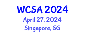 International Workshop on Control Sciences and Automation (WCSA) April 27, 2024 - Singapore, Singapore