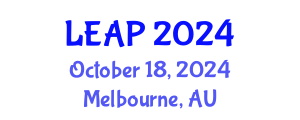 Lower Extremity Amputation Prevention Conference (LEAP) October 18, 2024 - Melbourne, Australia