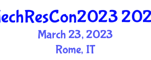 Mechanical & Automotive Research Conference (MechResCon2023) March 23, 2023 - Rome, Italy