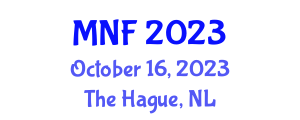 Micronutrient Forum 6th Global Conference (MNF) October 16, 2023 - The Hague, Netherlands Micronutrient Forum 6th Global Conference (MNF) October 16, 2023 - The Hague, Netherlands